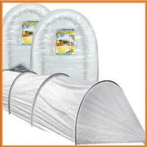 Парник 4 м 42 г/м2 "Агро-Лідер" для розсади овочів, дачна розбірна теплиця зі спанбонду