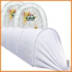 Парник 5 м 60 г/м2 складаний для дачі з білого агроволокна Парник 5 м 60 г/м2 складаний для дачі з білого агроволокна